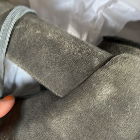 UNIF hellbound grey suede size 8 - Picture 12 of 16